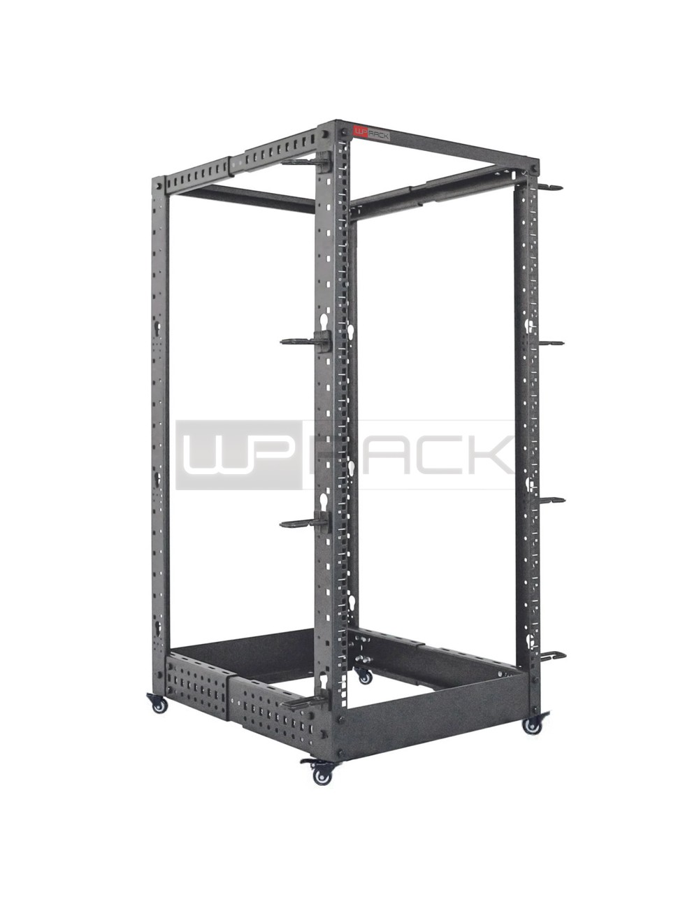 WPNROS226XB | RACK 4 POSTE ABIERTO 19" 22U PROFUNDIDAD AJUSTABLE 59*102CM | WP Rack | distributori informatica
